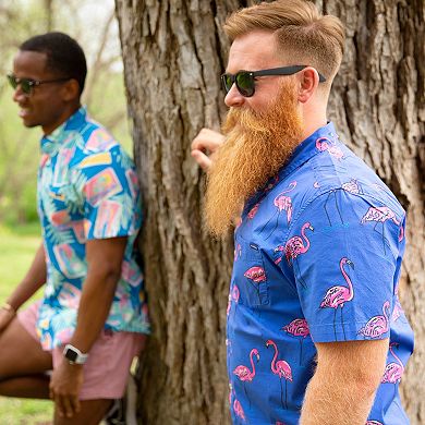 Men's Chubbies Short Sleeve Button Down Shirt