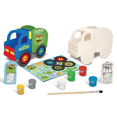 Masterpieces Puzzles Sesame Street Garbage Truck Paint Kit