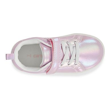 Carter's Perrie Toddler Girls' Silver Casual Sneakers