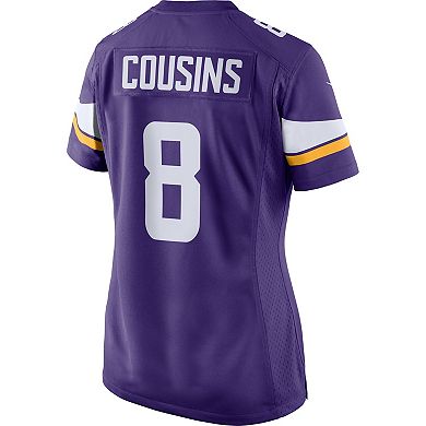 Women's Nike Kirk Cousins Purple Minnesota Vikings Player Jersey