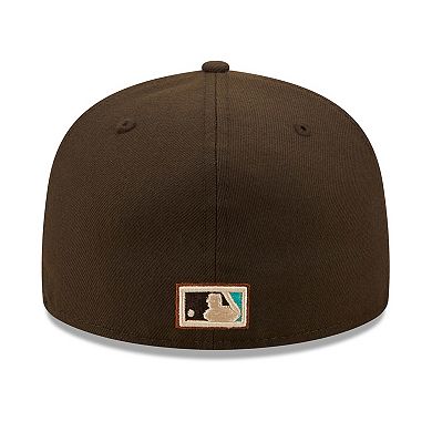 Men's New Era Brown/Mint Oakland Athletics  Walnut Mint 59FIFTY Fitted Hat