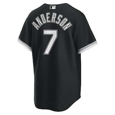 Men's Nike Tim Anderson Black Chicago White Sox Alternate Replica Player Jersey