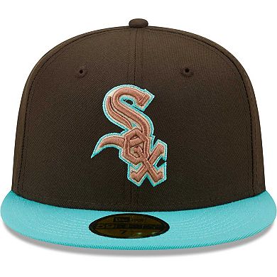Men's New Era Brown/Mint Chicago White Sox  Walnut Mint 59FIFTY Fitted Hat