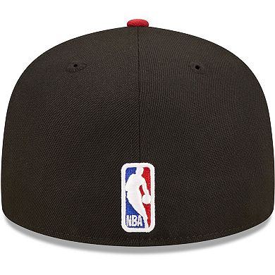 Men's New Era Red/Black Miami Heat 2022 Tip-Off 59FIFTY Fitted Hat