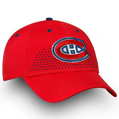 Men's Fanatics Branded Red Montreal Canadiens 2018 Draft Flex Hat