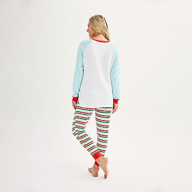 Maternity Jammies For Your Families?? Sweater Knit Mama Elf Top & Bottoms Pajama Set by Cuddl Duds??