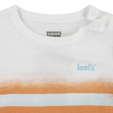 Baby Boy Levi's® Dip Dye Tee & Shorts Set