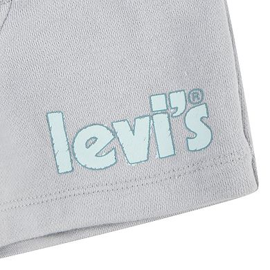 Baby Boy Levi's® Dip Dye Tee & Shorts Set