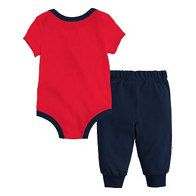 Baby Boy Nike "Just Do It" Bodysuit & Pants Set