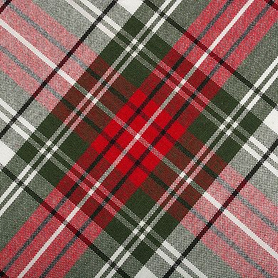 Red and Green Christmas Plaid Patterned Rectangular Tablecloth 60" x 84"