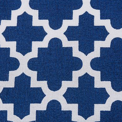 72" Navy Blue Lattice Table Runner