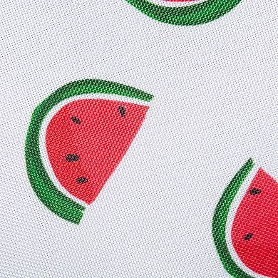 72" Outdoor Table Runner with Watermelon Printed Design