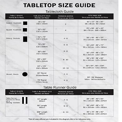 Black and White Buffalo Check Designed Tablecloth 52"