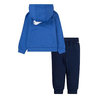 Baby & Toddler Boys Nike Full-Zip Hoodie & Sweatpants 2-Piece Set