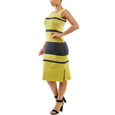 Women's Nina Leonard Midi Sweater Dress