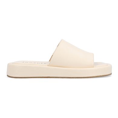 Journee Collection Denrie Tru Comfort Foam™ Women's Platform Slide Sandals