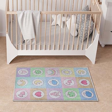 Well Woven Care Bears Icons Baby Area Rug