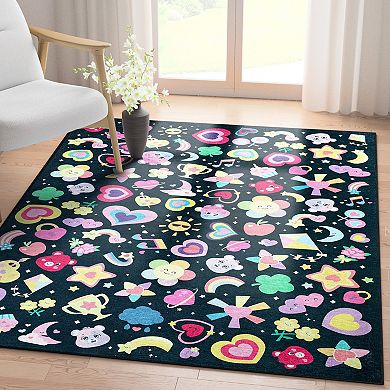 Well Woven Care Bears Icons & Bears Area Rug