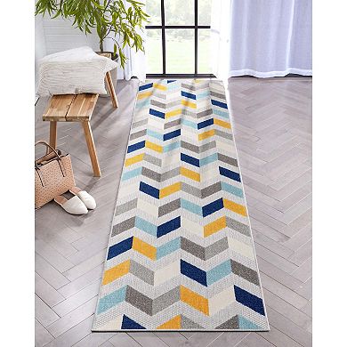 Well Woven Dorado Bela Modern Geometric Pattern Indoor/Outdoor Area Rug