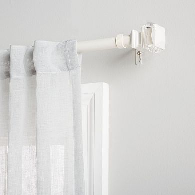 Exclusive Home Marquise 1-in. Adjustable Curtain Rod Set