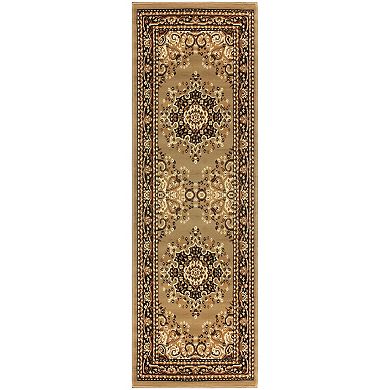 SUPERIOR Leopold Formal Medallion Indoor Area Rug