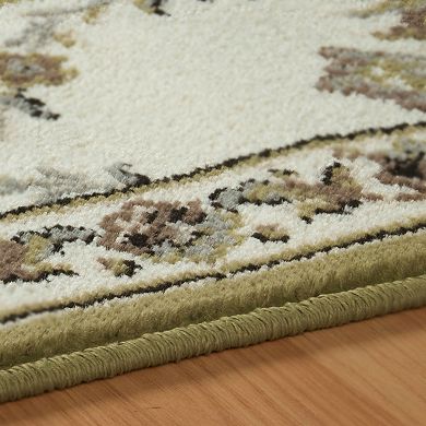 SUPERIOR Stratton Traditional Floral and Vines Indoor Area Rug