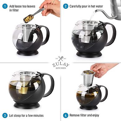 Zulay Kitchen Tea Filter For Loose Tea