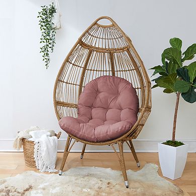 Sorra Home Mauve Egg Chair Cushion