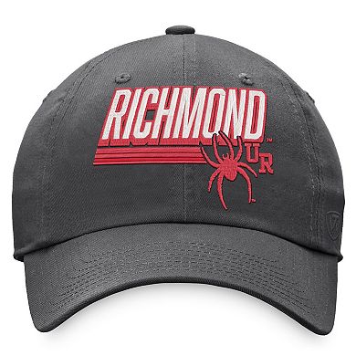 Men's Top of the World Charcoal Richmond Spiders Slice Adjustable Hat