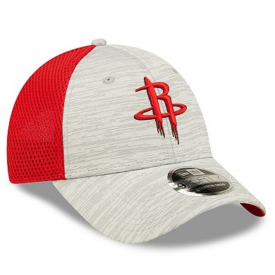 Men's New Era Gray/Red Houston Rockets Active 9FORTY Snapback Hat