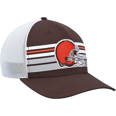 Men's '47 Brown Cleveland Browns Altitude II MVP Trucker Snapback Hat