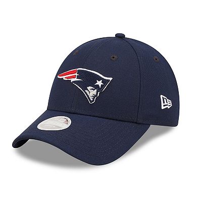 Women's New Era Navy New England Patriots Simple 9FORTY Adjustable Hat