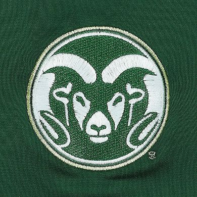 Men's Under Armour Green Colorado State Rams Title Polo