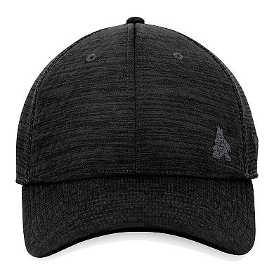 Men's Fanatics Branded Black Arizona Coyotes Authentic Pro Road Flex Hat