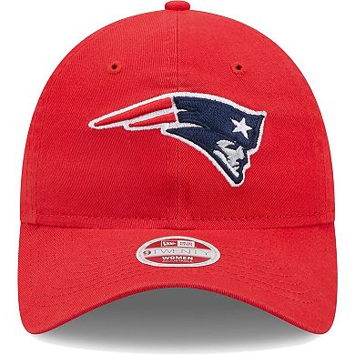 Women's New Era Red New England Patriots Core Classic 2.0 9TWENTY Adjustable Hat