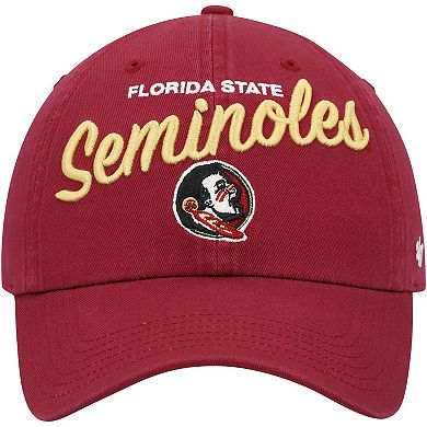 Women's '47 Garnet Florida State Seminoles Phoebe Clean Up Adjustable Hat
