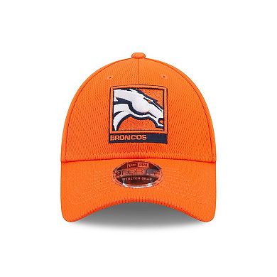 Men's New Era Orange Denver Broncos Framed AF 9FORTY Snapback Hat