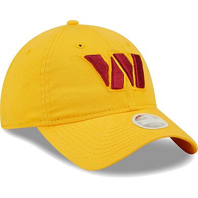 Women's New Era Gold Washington Commanders Core Classic 2.0 9TWENTY Adjustable Hat