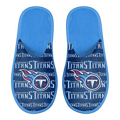 Men's FOCO Tennessee Titans Scuff Logo Slide Slippers