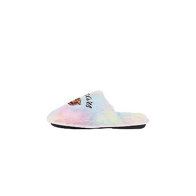 Youth FOCO Chicago Bears Rainbow Script Slippers