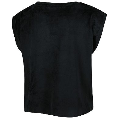 Women's Concepts Sport Black Brooklyn Nets Intermission T-Shirt & Shorts Sleep Set