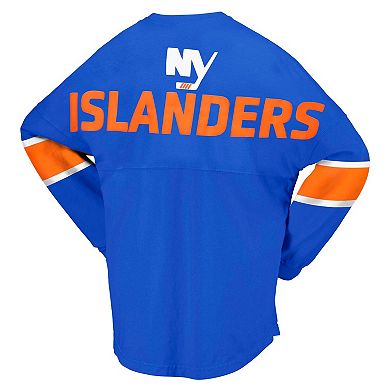 Women's Fanatics Branded Royal New York Islanders Jersey Long Sleeve T-Shirt