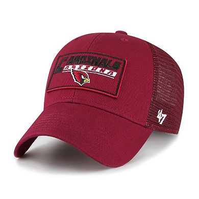 Youth '47 Cardinal Arizona Cardinals Levee MVP Trucker Adjustable Hat