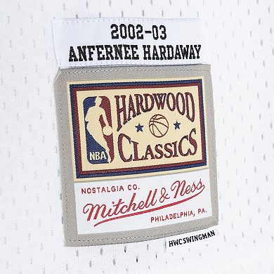 Men's Mitchell & Ness Penny Hardaway White Phoenix Suns 2002-03 Hardwood Classics Swingman Jersey