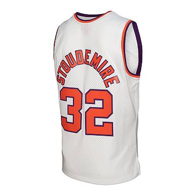 Men's Mitchell & Ness Amar'e Stoudemire White Phoenix Suns 2002-03 Hardwood Classics Swingman Jersey