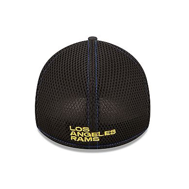 Men's New Era Camo/Black Los Angeles Rams  Logo Neo 39THIRTY Flex Hat