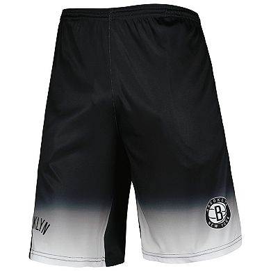 Men's Fanatics Branded Black Brooklyn Nets Fadeaway Shorts