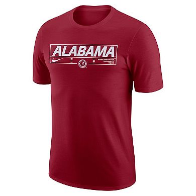 Men's Nike Crimson Alabama Crimson Tide Wordmark Stadium T-Shirt