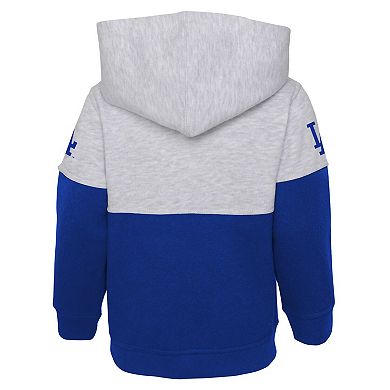 Infant Royal/Heather Gray Los Angeles Dodgers Playmaker Pullover Hoodie & Pants Set