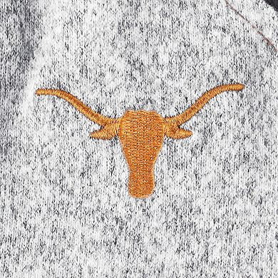 Women's ZooZatz Texas Orange/Gray Texas Longhorns Colorblock Cozy Tri-Blend Lounge Pants
